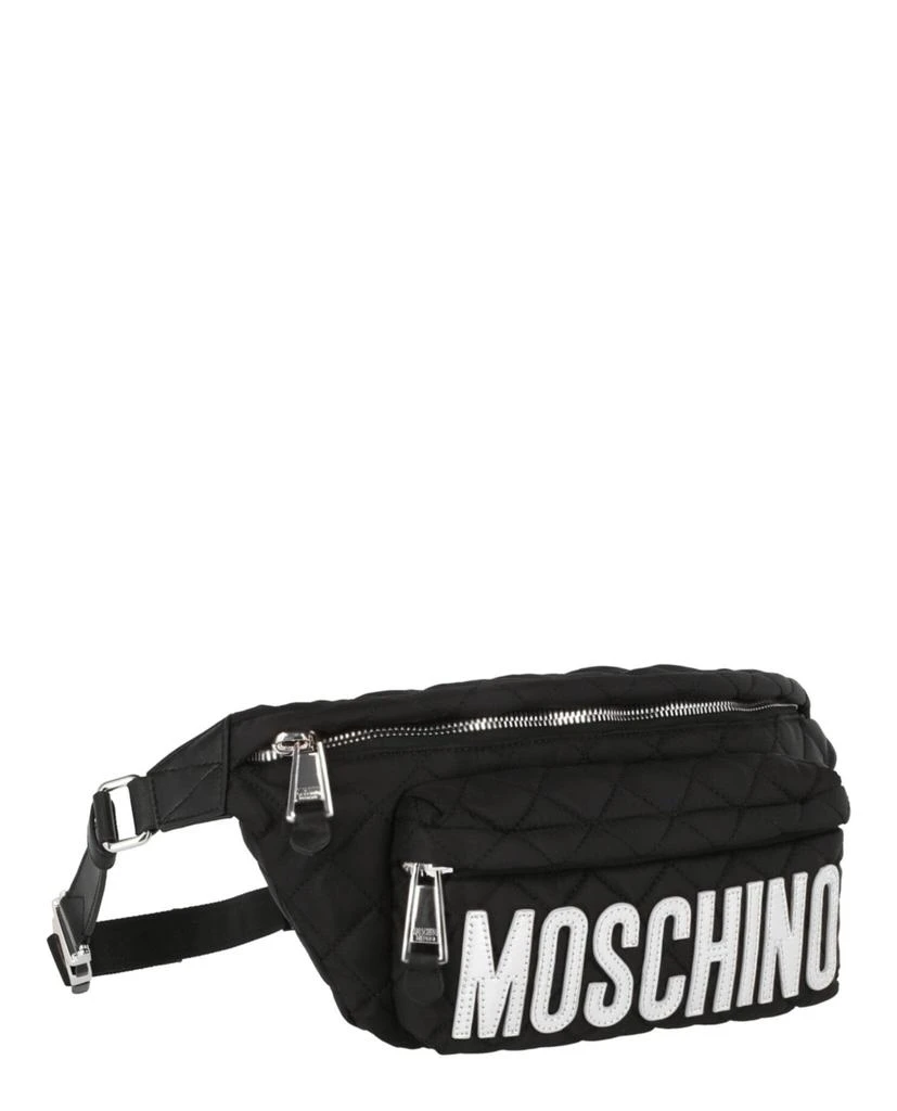 商品Moschino|Quilted Logo Belt Bag,价格¥2634,第2张图片详细描述