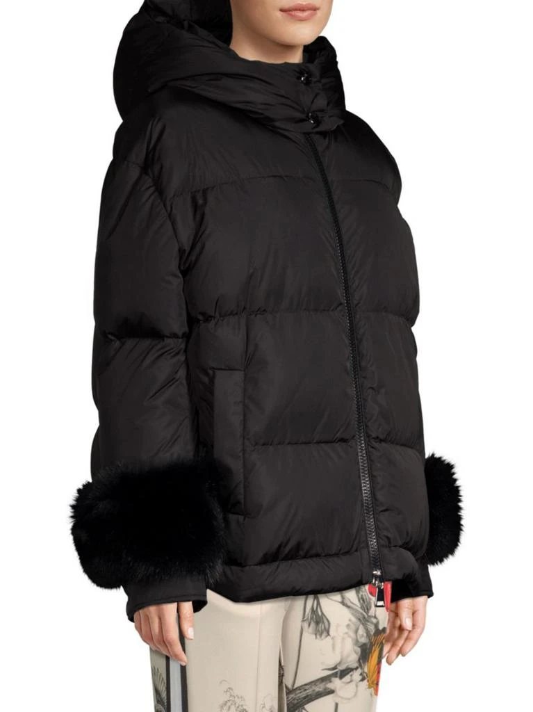 商品Moncler|Effraie 狐狸毛羽绒夹克,价格¥7706,第3张图片详细描述