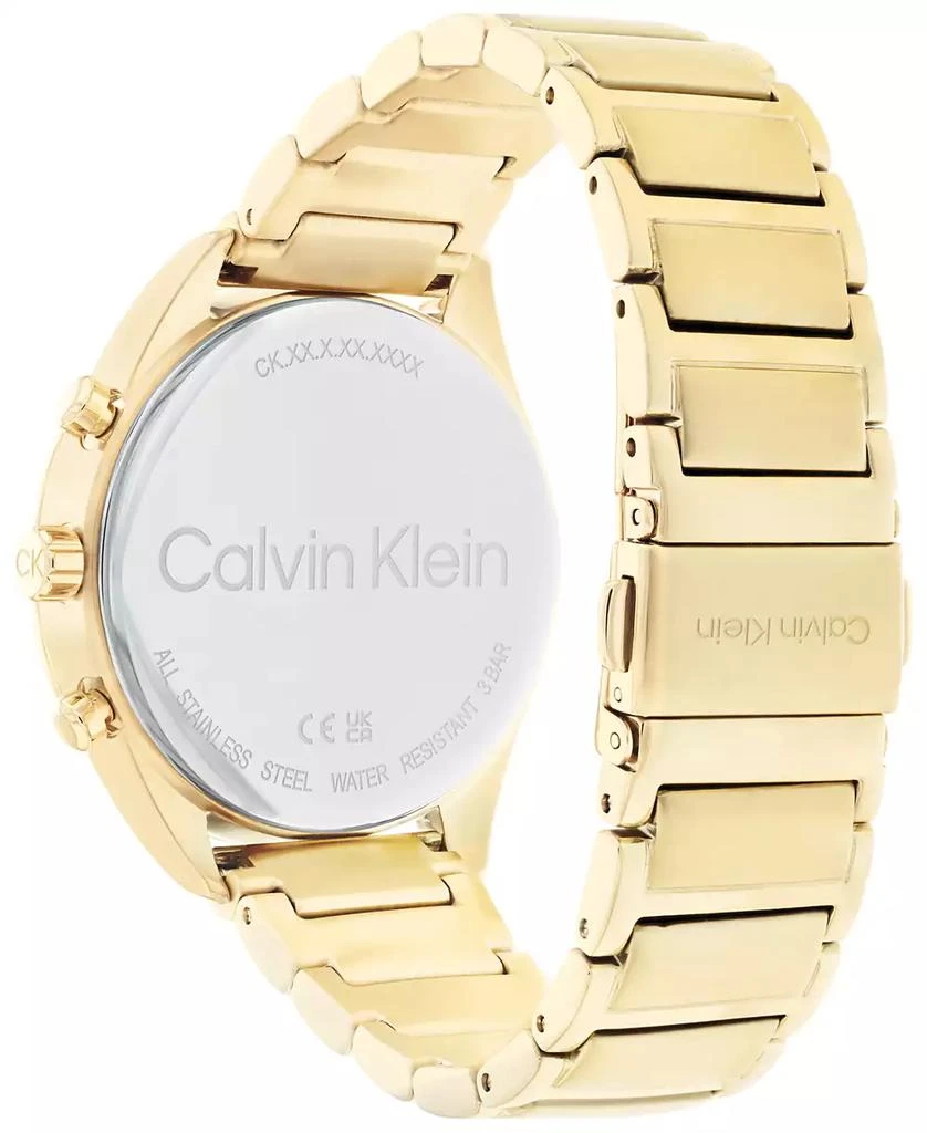 商品Calvin Klein|Women's Gold-Tone Stainless Steel Bracelet Watch 38mm,价格¥1011,第3张图片详细描述