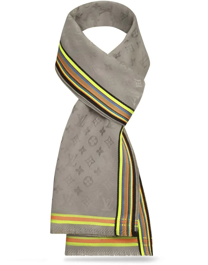 商品Louis Vuitton|Monogram Fluo Frame 长围巾,价格¥3980,第4张图片详细描述