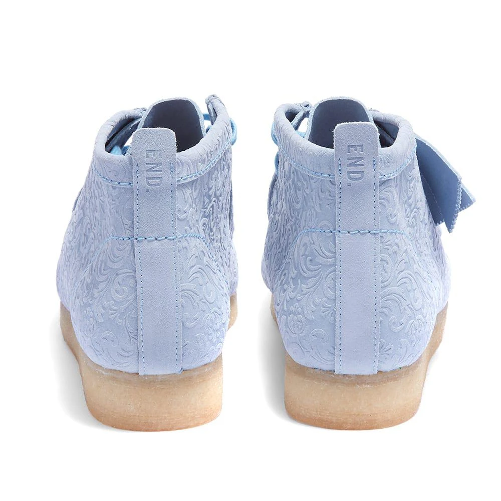 商品Clarks|END. x Clarks Originals Oxford Flowers Wallabee Boot,价格¥550,第3张图片详细描述