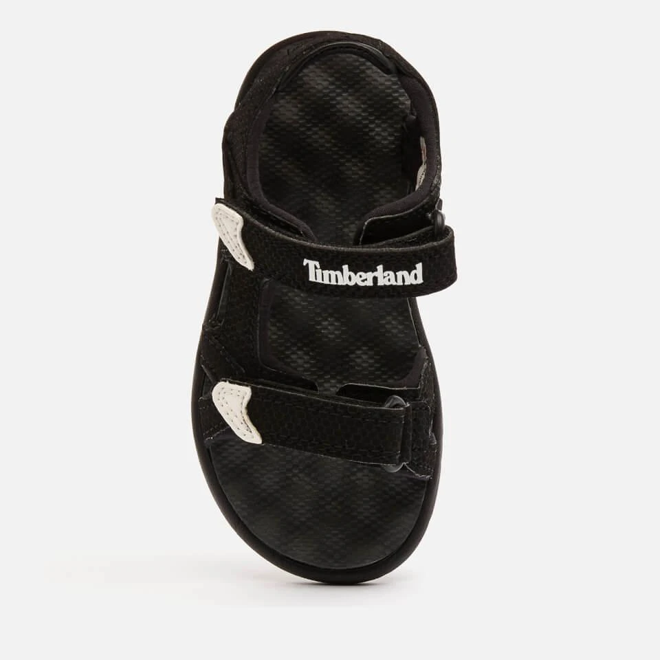 商品Timberland|TIMBERLAND TODDLERS' PERKINS ROW 2-STRAP SANDALS - BLACK,价格¥120,第3张图片详细描述