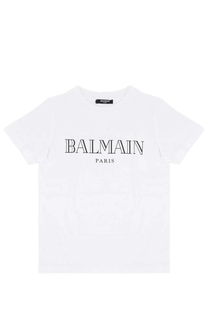 商品Balmain|Cotton T-shirt With Logo,价格¥1144,第1张图片