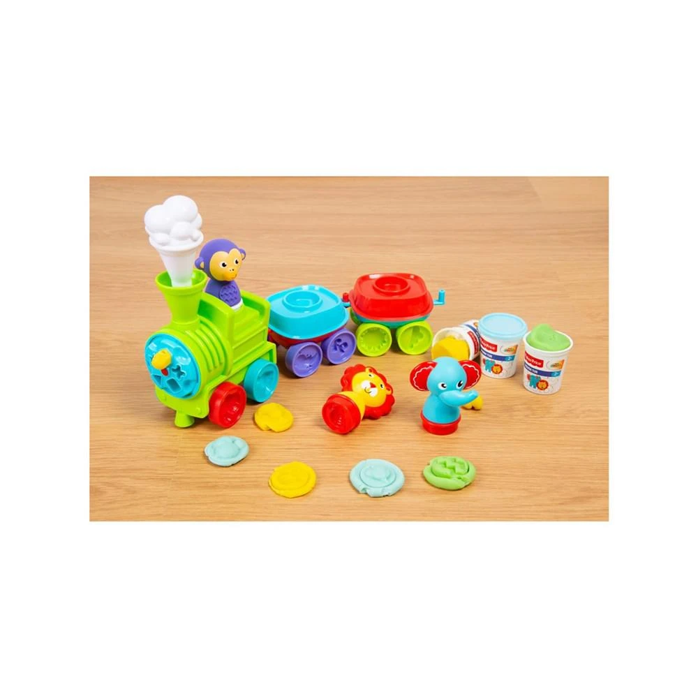 Fisher Price Train Dough with 3 Pots of Dough and 3 Animal Stamps Set 商品