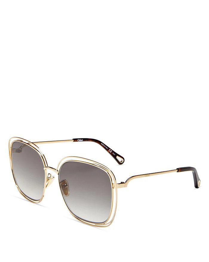 商品Chloé| Square Sunglasses, 58mm,价格¥3405,第3张图片详细描述