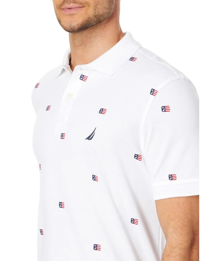 商品Nautica|Sustainably Crafted Classic Fit Printed Polo,价格¥521,第3张图片详细描述