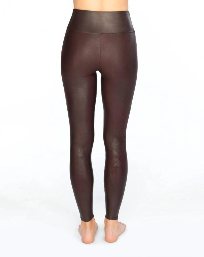 商品SPANX|Faux Leather Legging In Wine,价格¥580,第1张图片