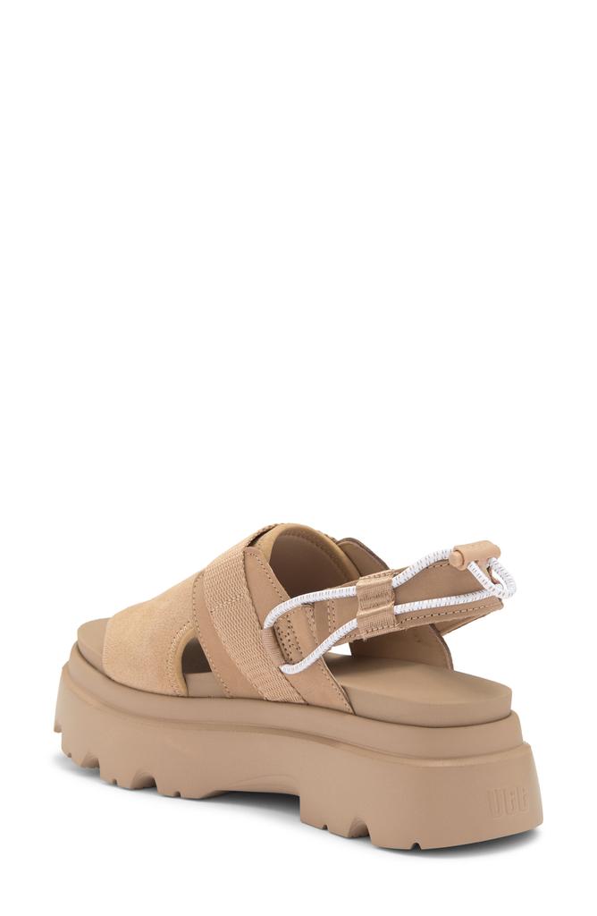 UGG® Cady Platform Sandal Black 7 - Slippers - BeyondStyle