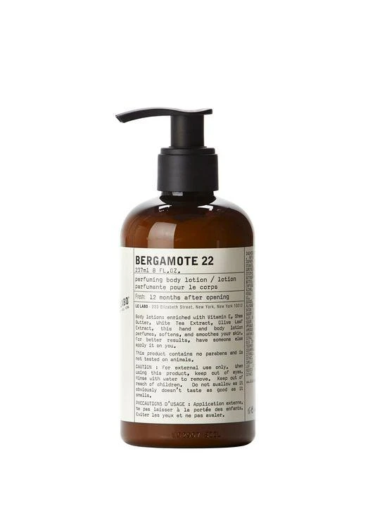 商品Le Labo|Bergamote 22 Body Milk,价格¥635,第1张图片