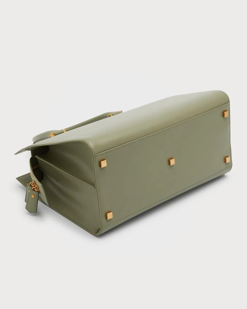 Uptown Medium Leather Top-Handle Bag 商品