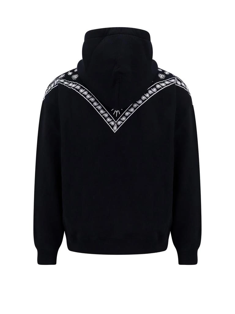 商品Marcelo Burlon|Marcelo Burlon County Of Milan Bandana Printed Drawstring Hoodie,价格¥2424,第2张图片详细描述