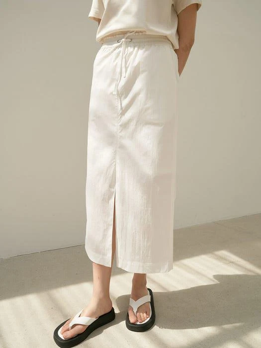 商品MOHAN|TOR  String Banding Skirt (2 Color),价格¥638,第5张图片详细描述