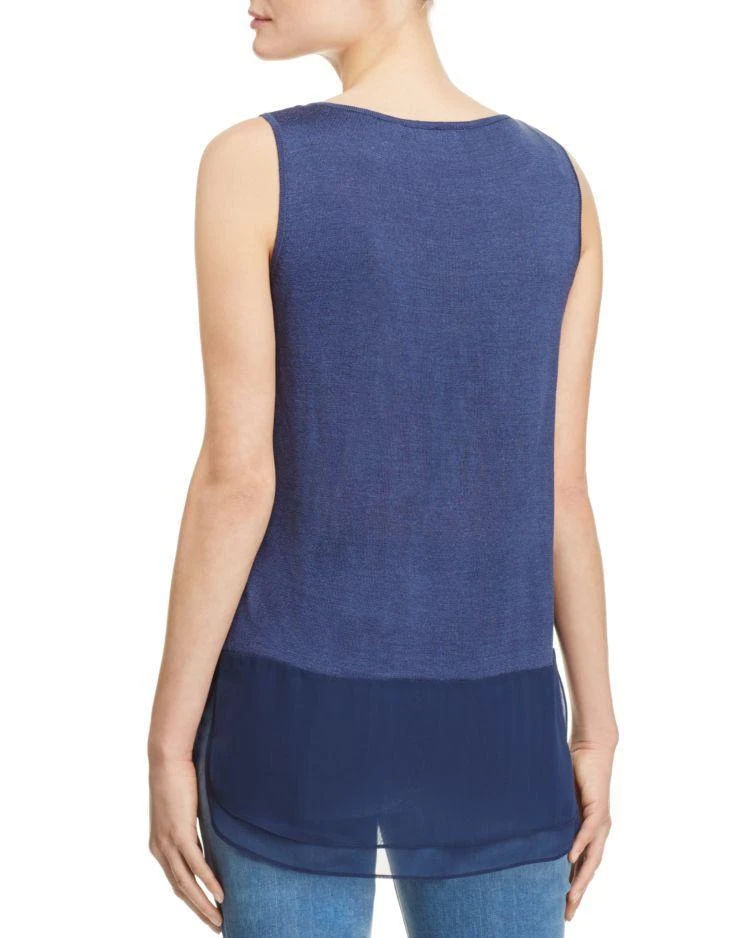 商品NIC+ZOE|NIC and ZOE Chiffon Trim Tank,价格¥400,第2张图片详细描述