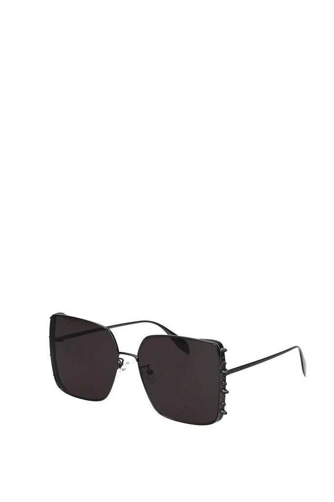 商品Alexander McQueen|Sunglasses Metal Gray Dark Grey,价格¥1424,第1张图片