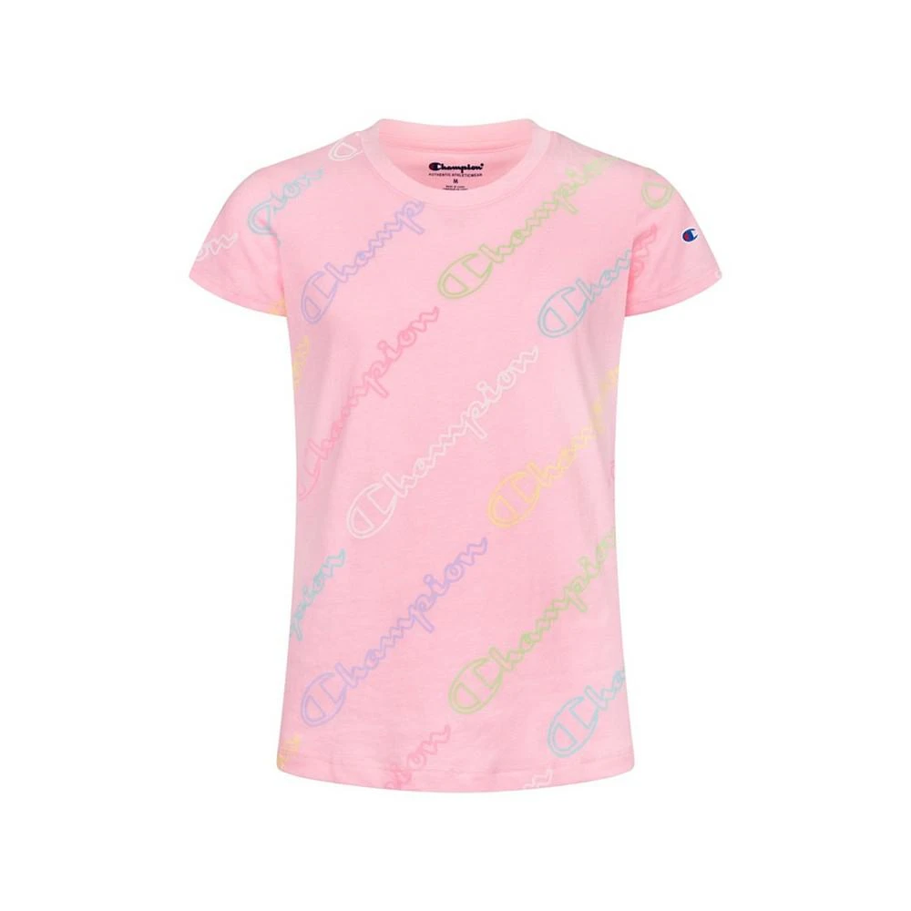 商品CHAMPION|Little Girls All Over Print T-shirt,价格¥36,第1张图片