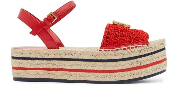 商品Gucci|Platform espadrilles,价格¥6031,第1张图片