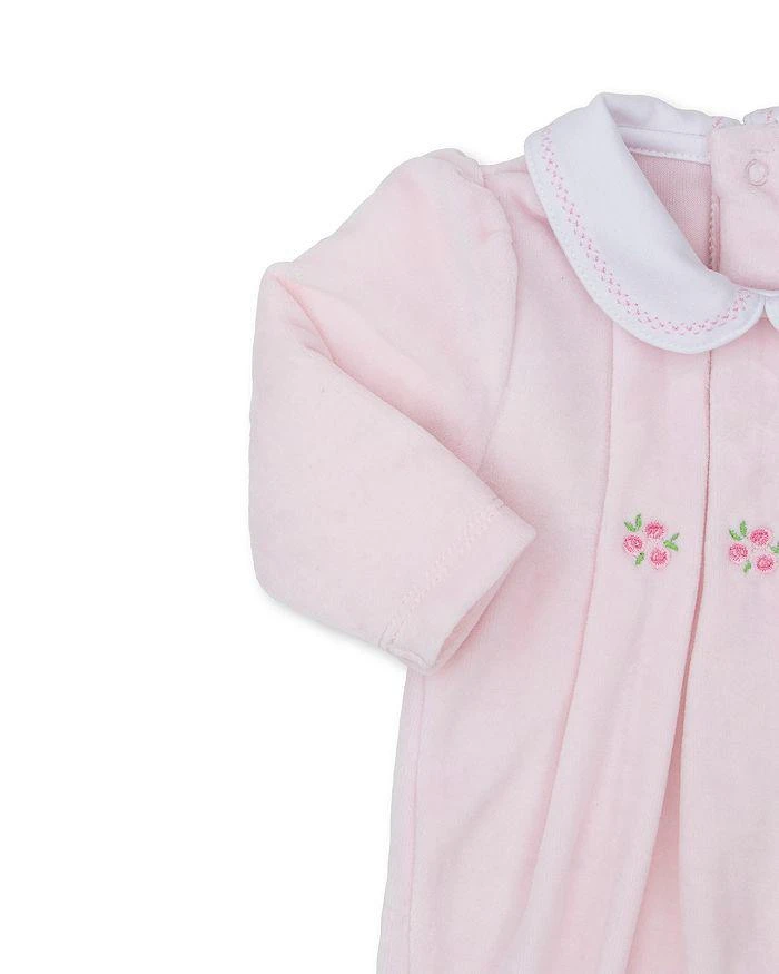 商品Kissy Kissy|Girls' Velour Footie - Baby,价格¥473,第2张图片详细描述