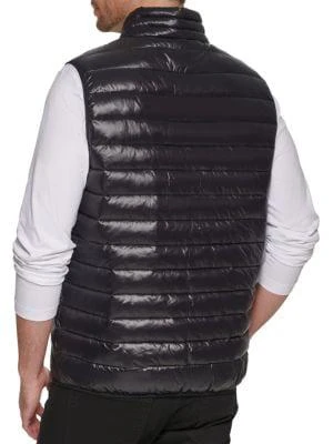 商品GUESS|Logo Quilted Puffer Vest,价格¥326,第2张图片详细描述