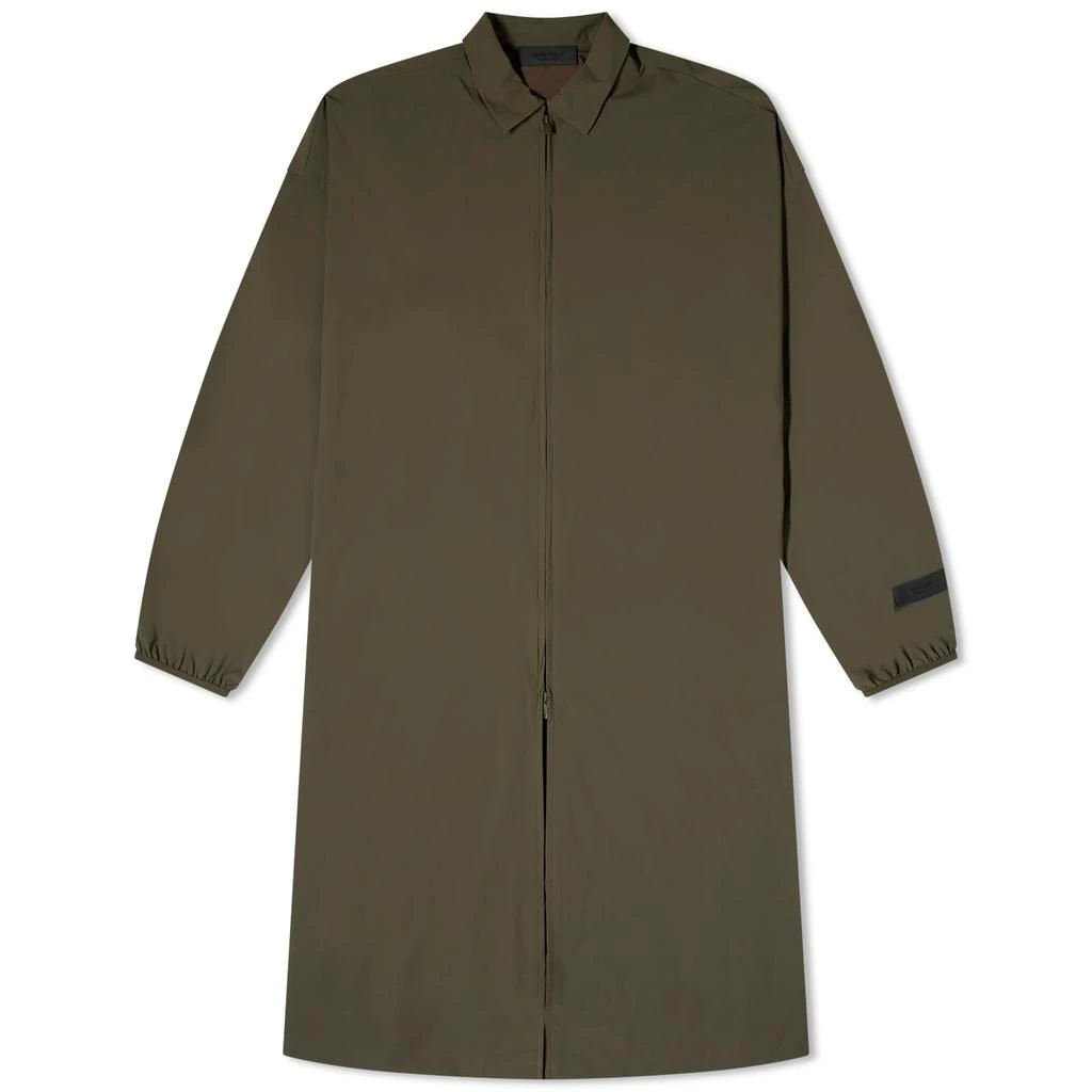 商品Essentials|Fear of God ESSENTIALS Spring Nylon Car Coat - Ink,价格¥1676,第1张图片