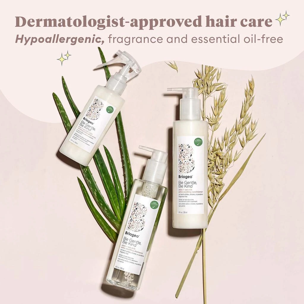 商品Briogeo|Briogeo Be Gentle, Be Kind™ Aloe Oat Milk Ultra Soothing Conditioner 8 oz,价格¥233,第2张图片详细描述