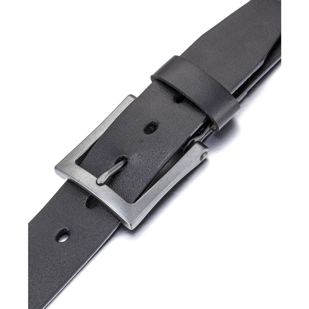 Men's Jean Prong Leather Belt商品第3张图片规格展示