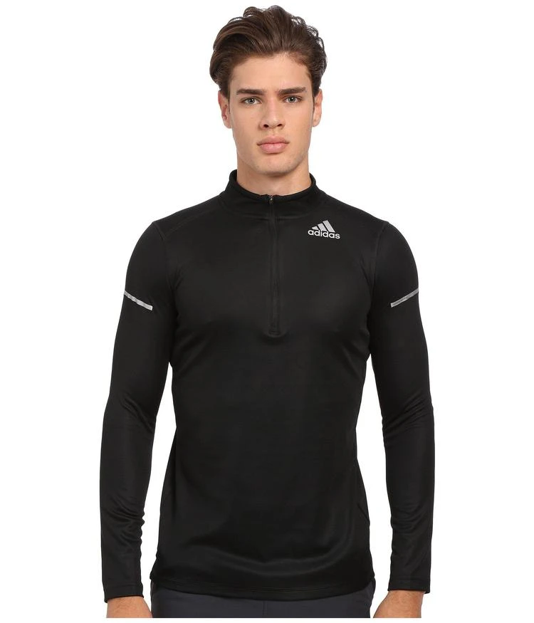 商品Adidas|Run 1/2 Zip Long Sleeve,价格¥219,第1张图片