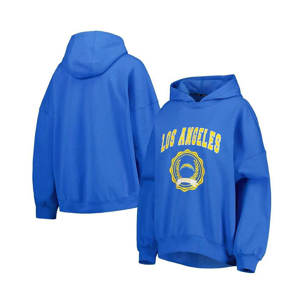 商品Tommy Hilfiger|Women's Powder Blue Los Angeles Chargers Becca Drop Shoulder Pullover Hoodie,价格¥505,第5张图片详细描述