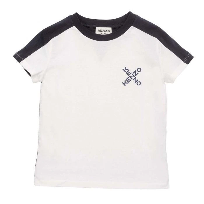 商品Kenzo|Kenzo Kids Sport X Logo Print Cotton T-shirt, Size 10Y,价格¥215,第1张图片