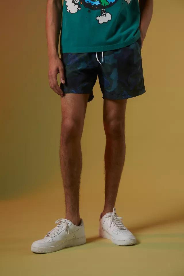 商品Urban Outfitters|UO Blur Drop Printed Swim Short,价格¥75-¥150,第4张图片详细描述