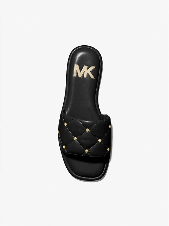 商品Michael Kors|Hayworth Studded Slide Sandal,价格¥509,第3张图片详细描述