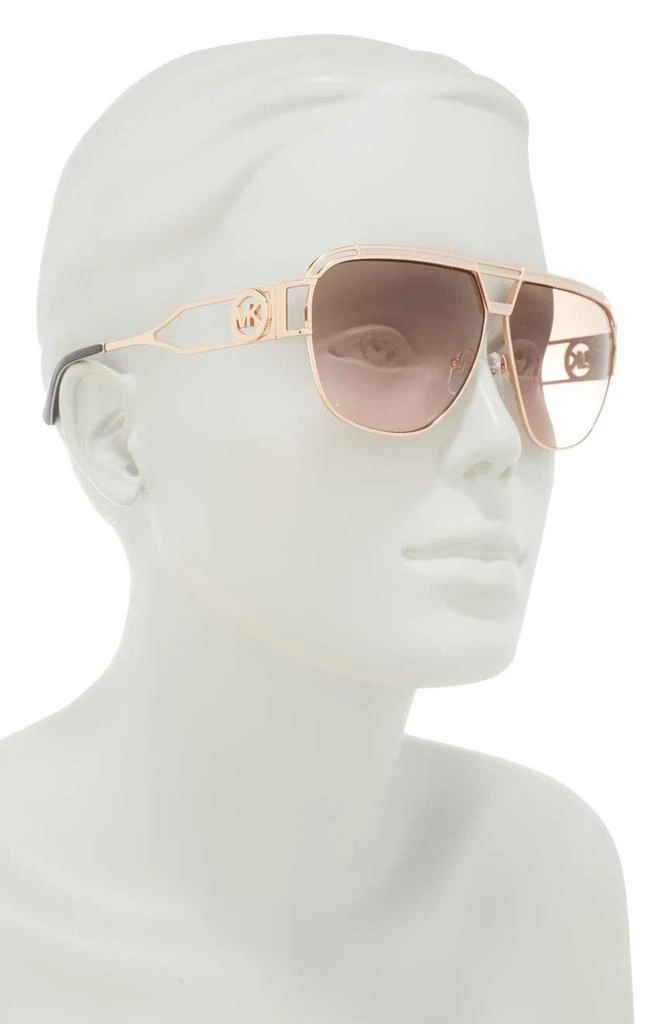 商品Michael Kors|61mm Gradient Pilot Sunglasses,价格¥488,第3张图片详细描述