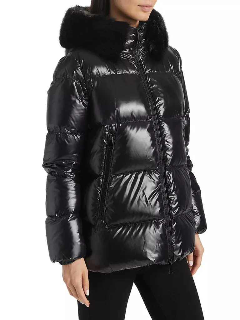 商品Moncler|Archivo Classico Laiche Short Parka,价格¥13752,第3张图片详细描述