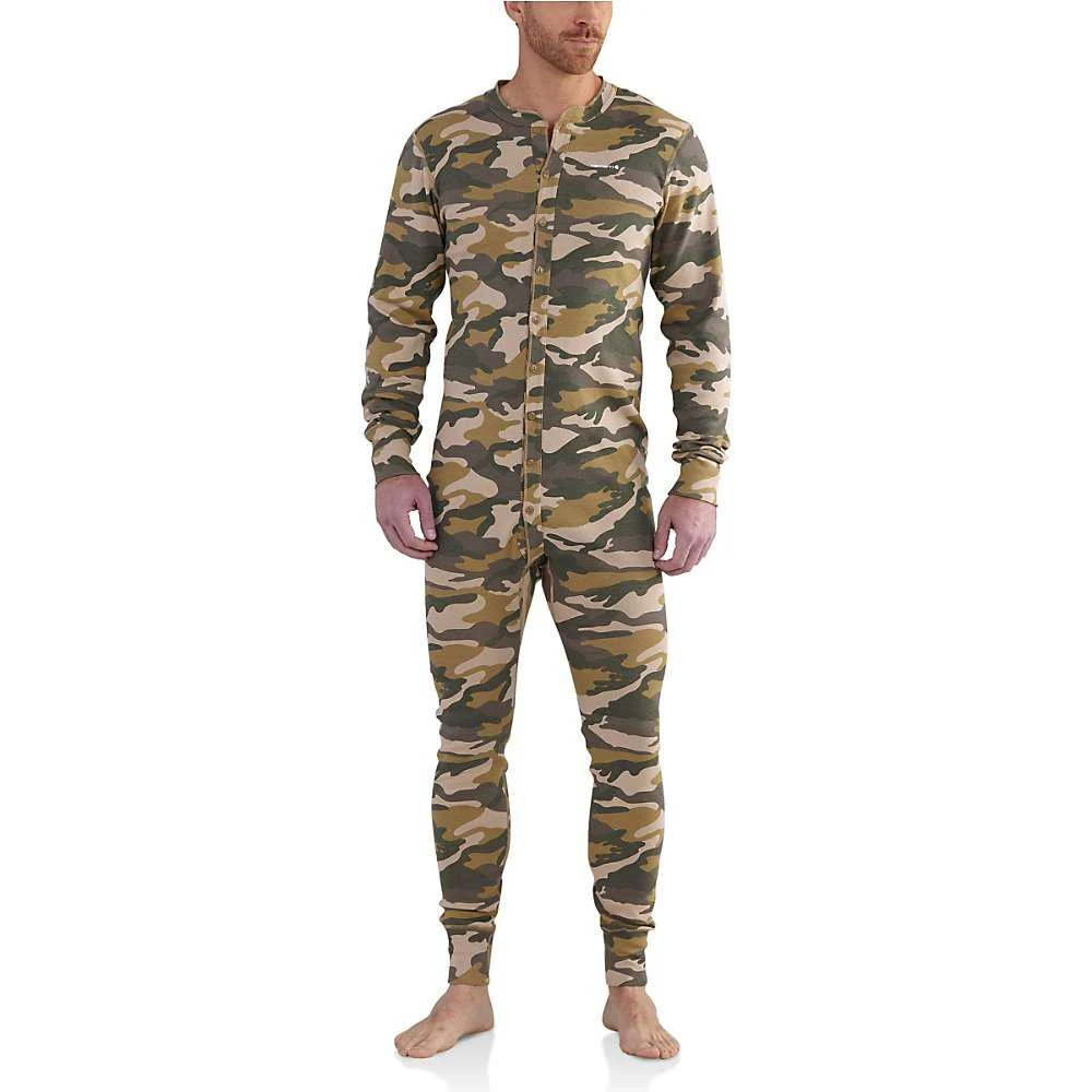 商品Carhartt|Carhartt Men's Midweight Cotton Union Suit,价格¥248,第1张图片