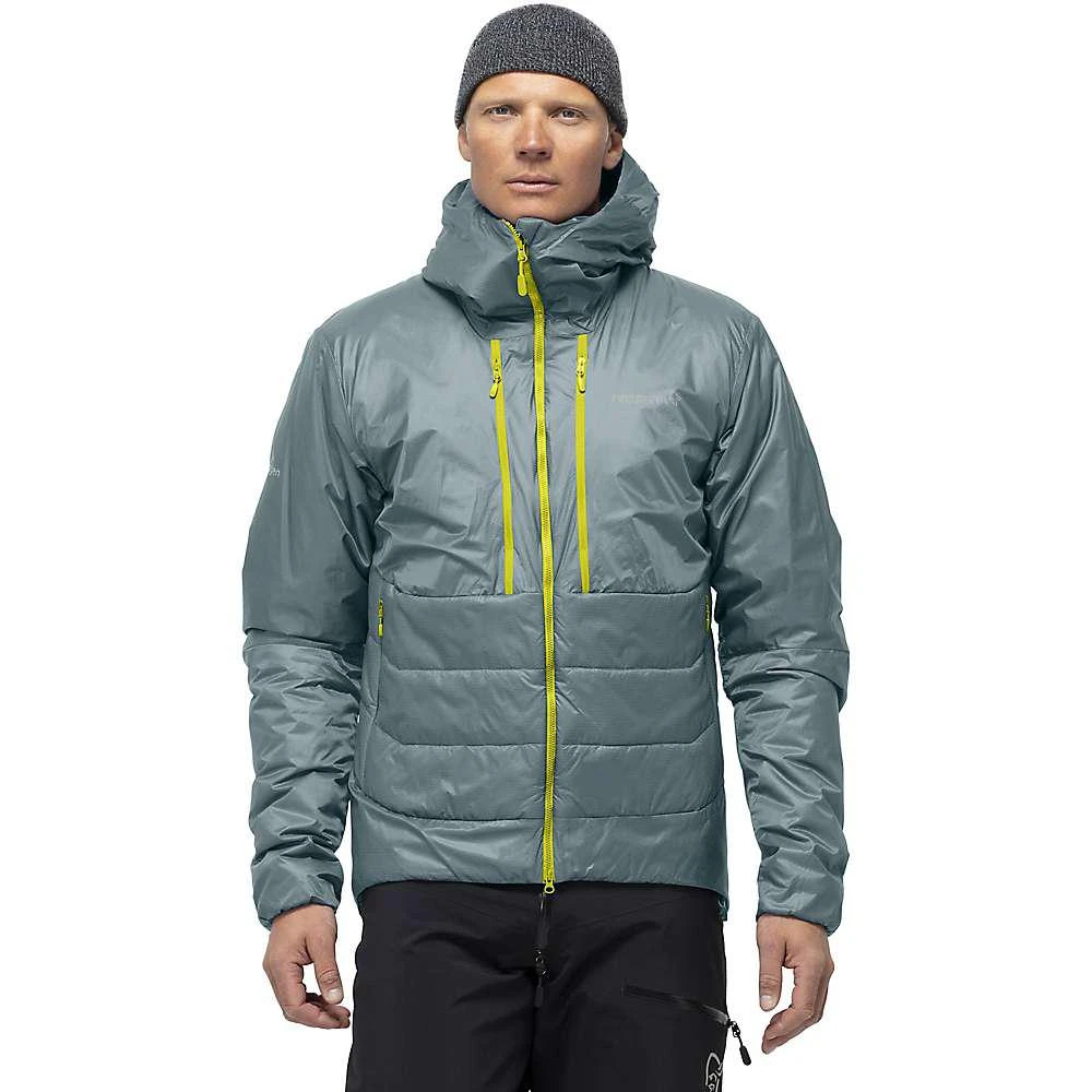 商品Norrøna|Men's Trollveggen Primaloft100 Zip Hooded Jacket,价格¥1315,第1张图片