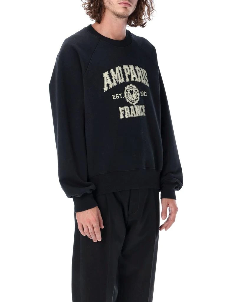 商品AMI|AMI Logo Printed Crewneck Sweatshirt,价格¥1899,第5张图片详细描述