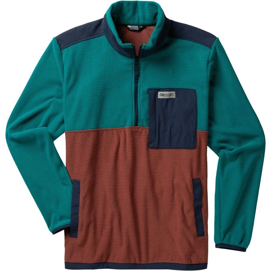 商品Outdoor Research|Trail Mix 1/4-Zip Pullover - Men's,价格¥588,第1张图片