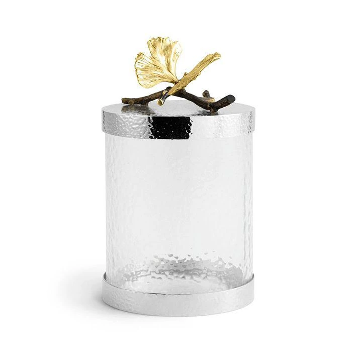 商品Michael Aram|Butterfly Ginkgo Small Kitchen Canister,价格¥947,第1张图片详细描述