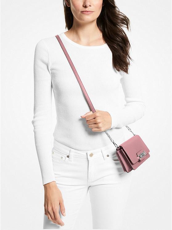 商品Michael Kors|Heather Extra-Small Leather Crossbody Bag,价格¥1104,第4张图片详细描述