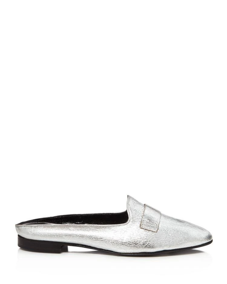 商品Charles David|Mulley Metallic Leather Mules,价格¥1028,第2张图片详细描述