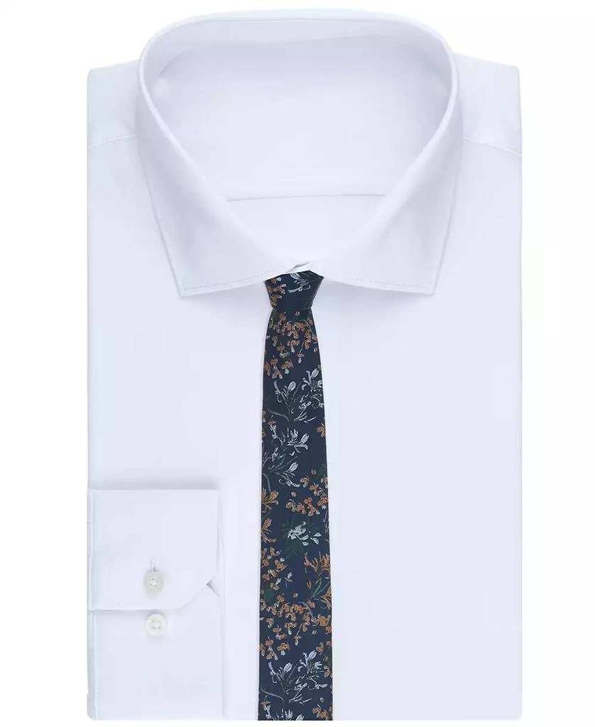 商品Bar III|Men's Barwick Floral Skinny Tie, Macy's Exclusive,价格¥405,第3张图片详细描述