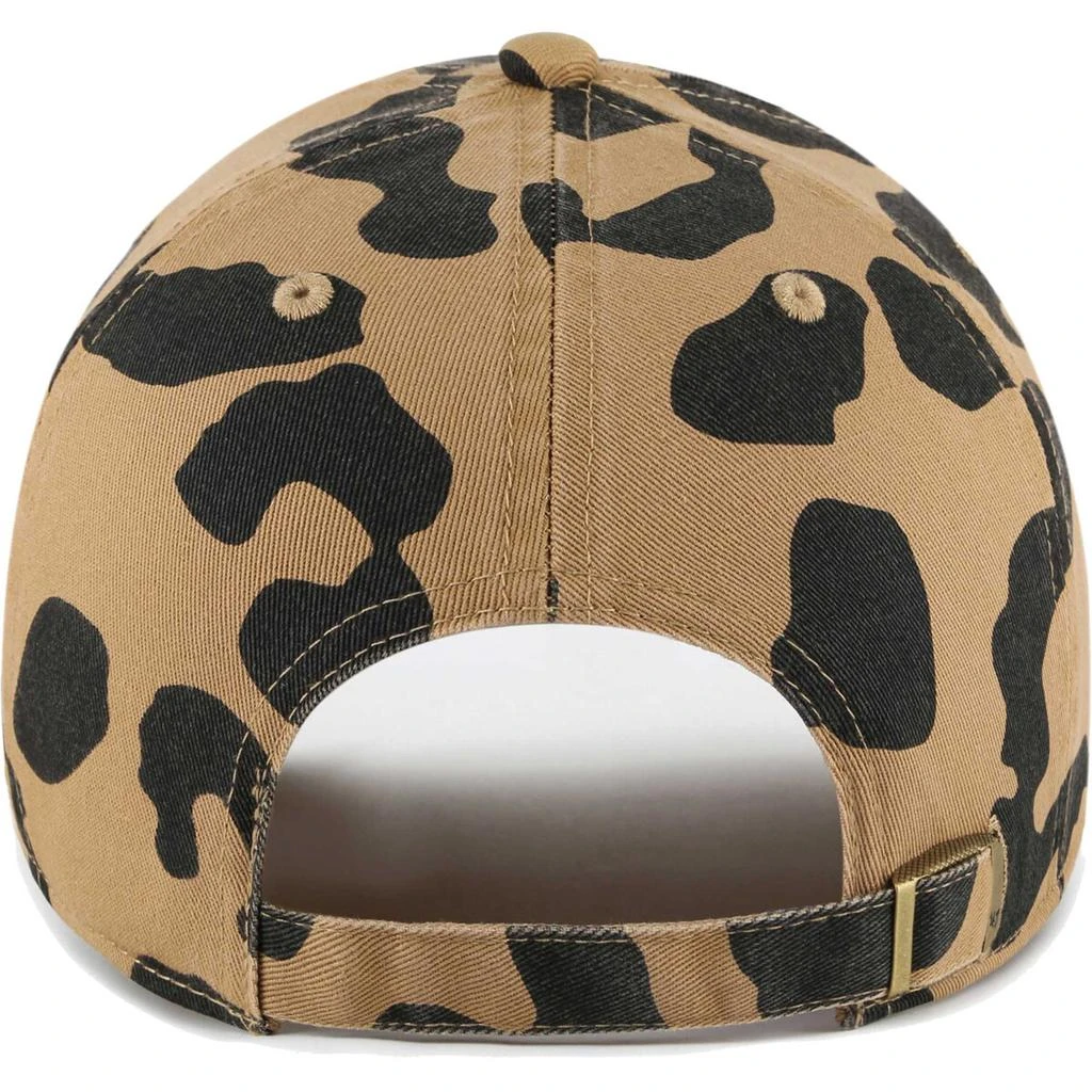 商品47 Brand|47 Brand Miami FL Rosette Leopard Clean Up Adjustable Hat - Women's,价格¥263,第2张图片详细描述