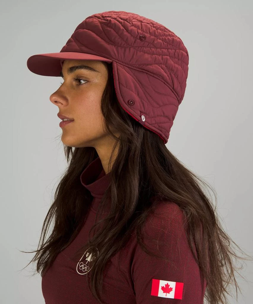 商品Lululemon|Team Canada Quilted Trapper Hat *COC Logo,价格¥120,第2张图片详细描述