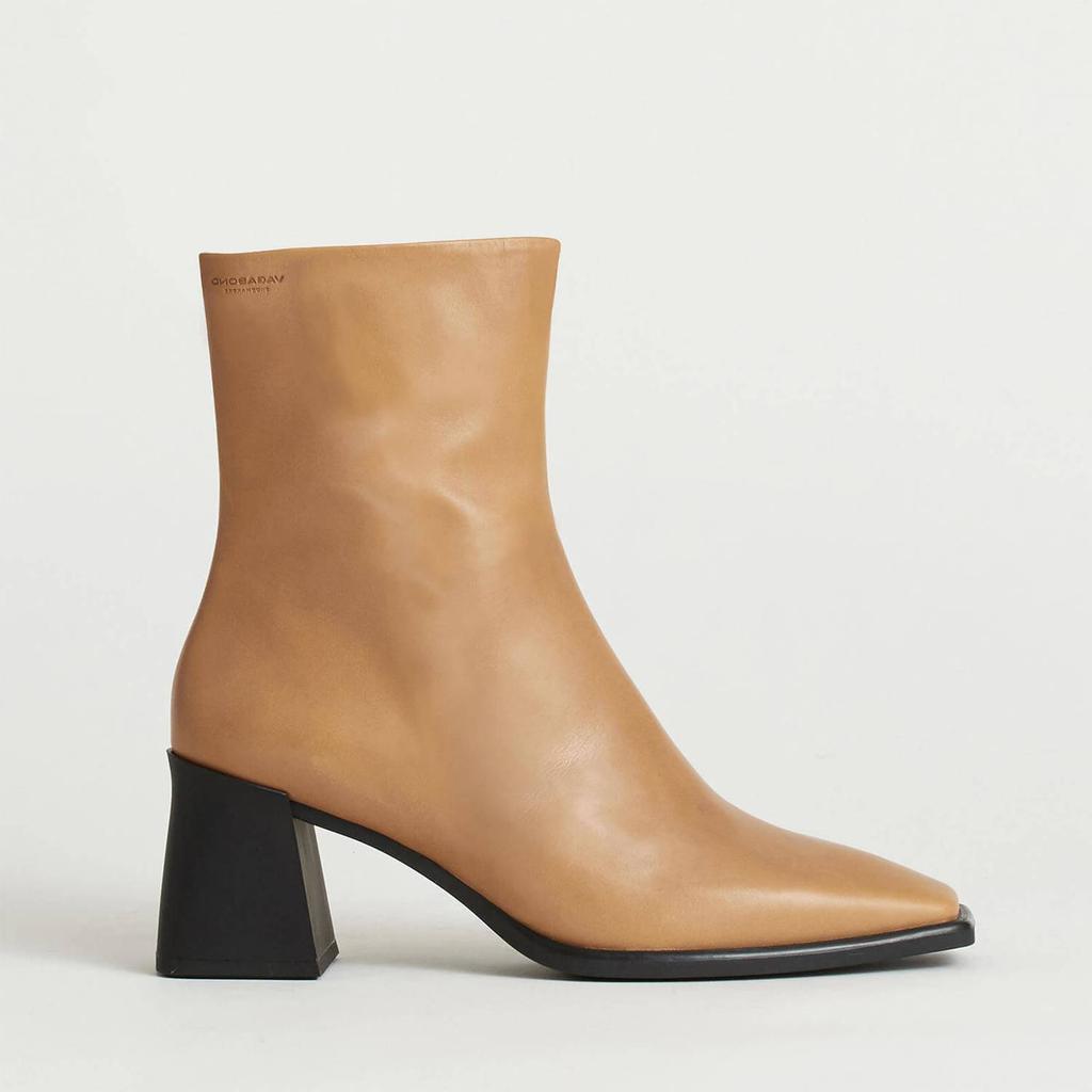 Vagabond Women's Hedda Leather Heeled Boots - Harvest商品第1张图片规格展示