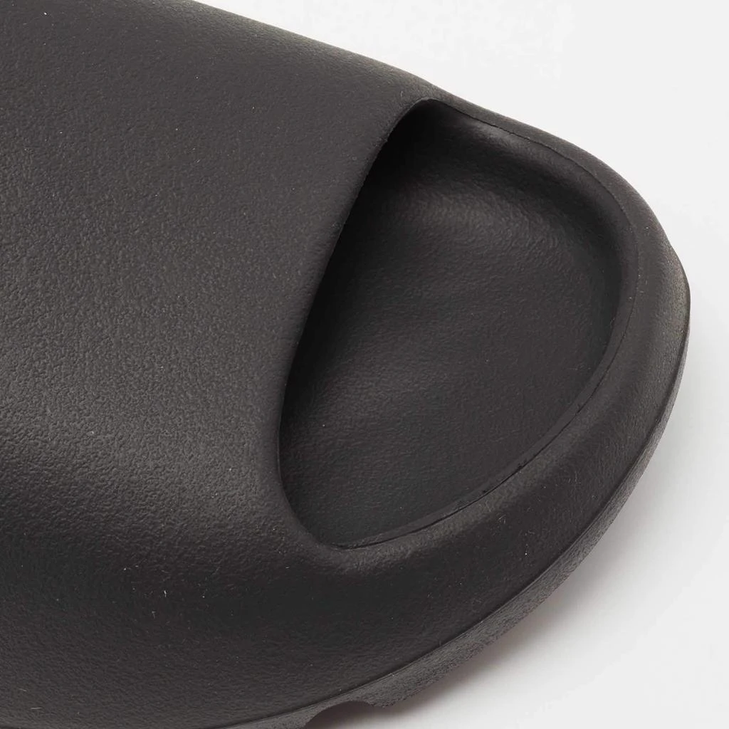 Yeezy x Adidas Black Rubber 'Onyx' Slide Sandals Size 43 商品