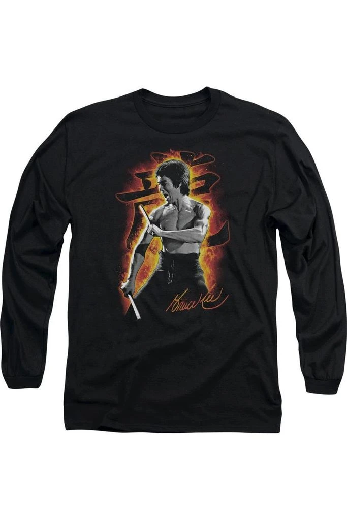 商品Gildan|Bruce Lee Dragon Fire Long Sleeve Adult Tee / T-Shirt,价格¥246,第1张图片