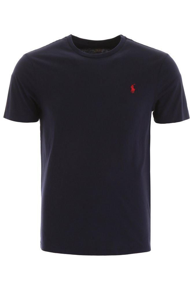 商品Ralph Lauren|Polo Ralph Lauren Logo Embroidered T-Shirt,价格¥480,第1张图片