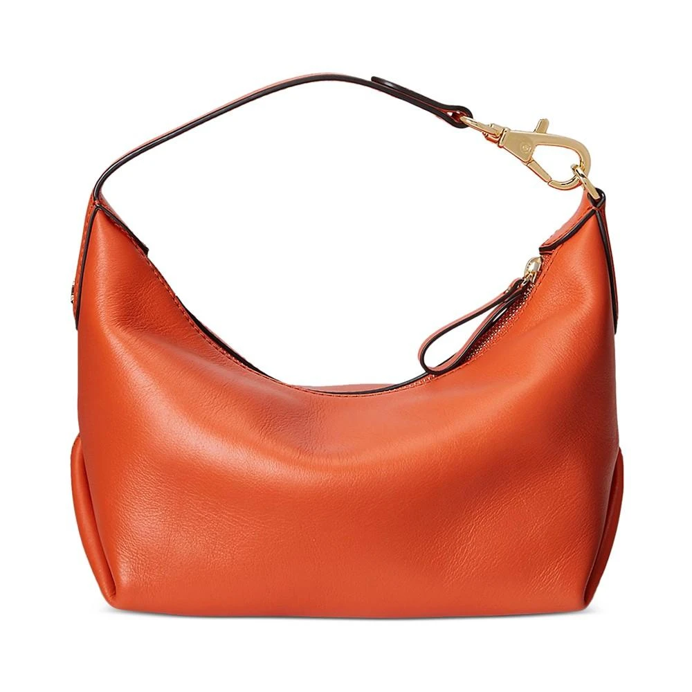 商品Ralph Lauren|Kassie Medium Leather Convertible Shoulder Bag,价格¥1306,第4张图片详细描述