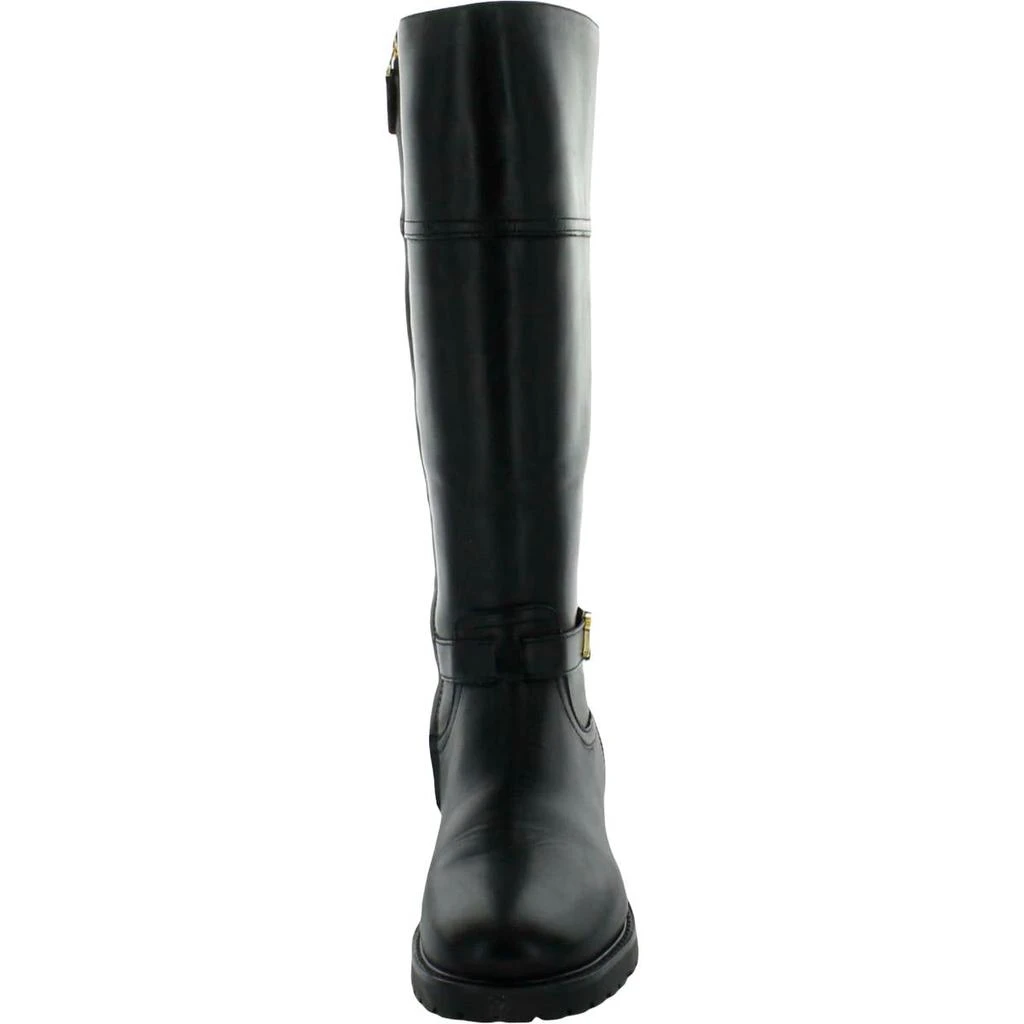 商品Ralph Lauren|Lauren Ralph Lauren Womens Everly Leather Tall Mid-Calf Boots,价格¥699,第4张图片详细描述