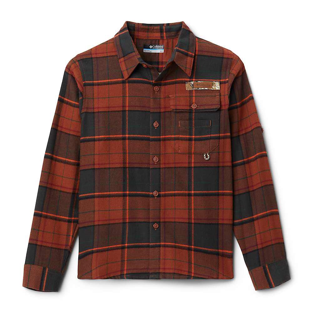 商品Columbia|Columbia Boys' PHG Roughtail Field Flannel Shirt,价格¥215,第6张图片详细描述