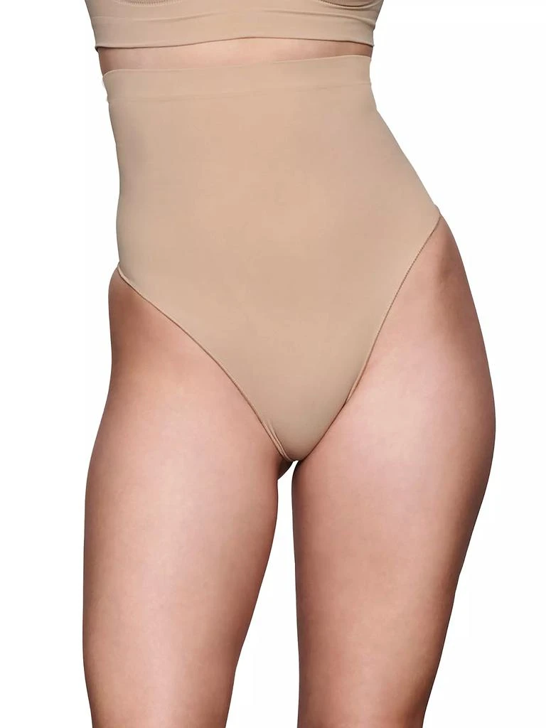 商品SKIMS|Seamless Sculpt High-Waisted Thong,价格¥260,第2张图片详细描述